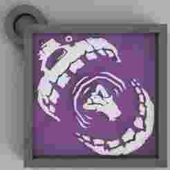 Phantom Fear Charm from DBD