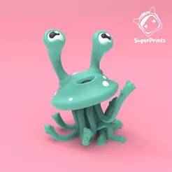 Psychic Jellyfish - Easy Multicolor FDM RPG Minis (No supports)