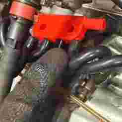 RX8 fuel rail insulator