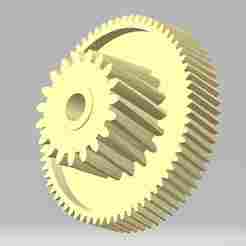Silvercrest meat grinder gear (19 to 67 teeth )