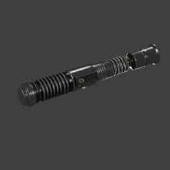 Sith style lightsaber