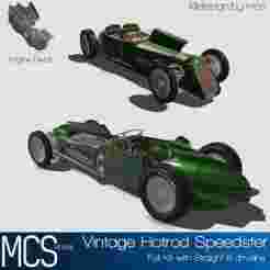 SPEEDSTER Vintage Hotrod FULL BUILD SET