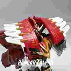 Superior Feathers / Lower Feathers - DX Hyakujuu Combination GaoIcarus - Hyakujuu Sentai Gaoranger / Isis Megazord - Power Rangers Wildforce