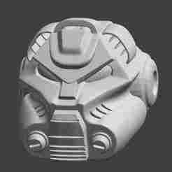 Terminator Head Armor Separated