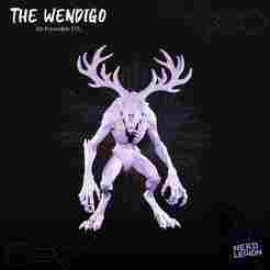The Wendigo - D&D 3D Model (Dungeons and Dragons)
