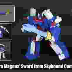 Transformers Ultra Magnus' Sword from Skybound Comics