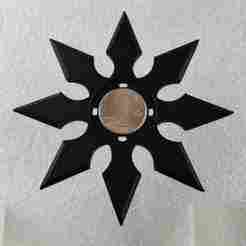 Weighted 8 Point Shuriken Ninja Throwing Star Weighted with A US Quarter