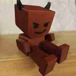 Wobble head & legs Devil