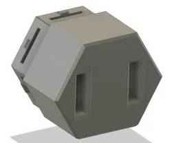 Honeycomb Storage Wall Holder for DYMO Rhino 4200