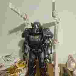 Fallout 4 Power armour station (sized for threezero figure)