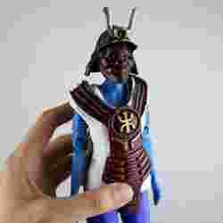 Samurai Upper Body Armour for Articulated Figure - Support Free