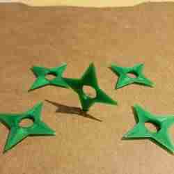 Shuriken Naruto (easy printing)