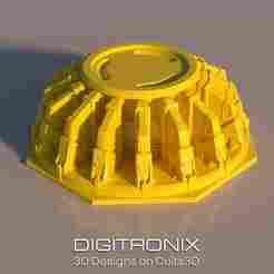 Sci-Fi Reactor Core – 3D Printable Building for Tabletop & RTS Games