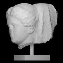 Janiform of a double-faced woman