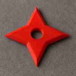 3D NINJA STAR SHURIKEN