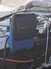 Freightliner dashboard phone mount
