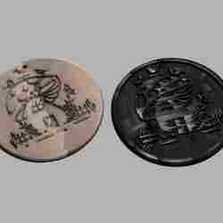 Mushroomhouse drinkcoaster (pair)