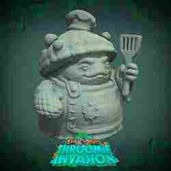 Shroomie Chef Miniature - pre-supported