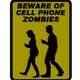Warning: Christmas Tree Assassin!  (Cat) sign