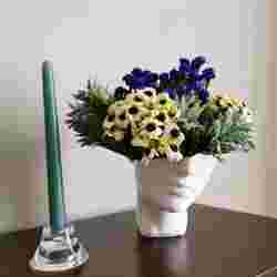 JARRON FLORERO DECORATIVO