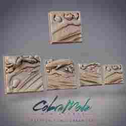 Snowy Lane Square Base Pack (4pcs)
