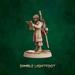 Dimble Lightfoot - Halfling Rogue
