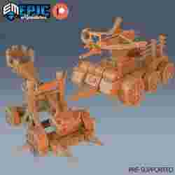 Siege Engine Catapult & Dragonslayer Ballista / War Machine / Warfare Construct
