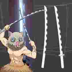 demon slayer 2 version Inosuke katana